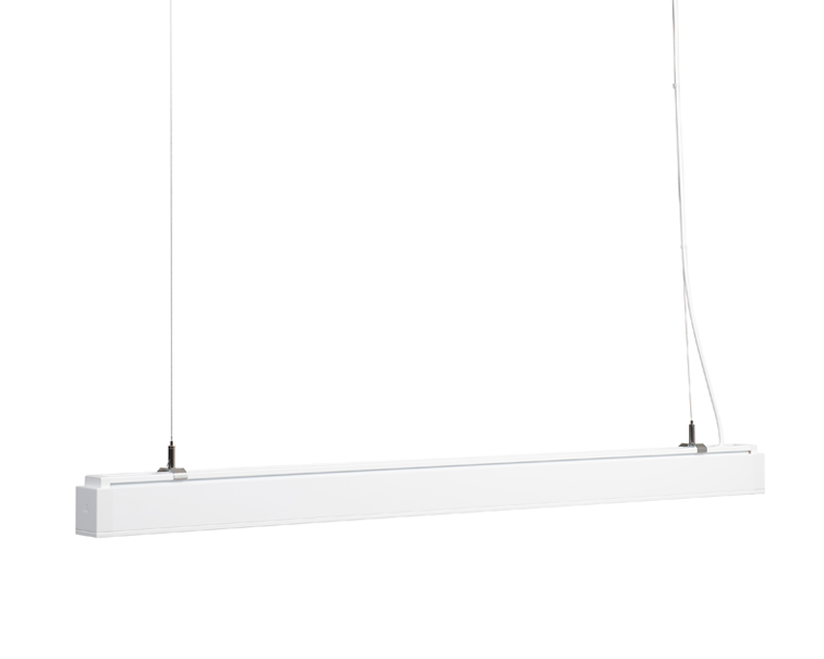 Linear lighting, Customized system, Recycled aluminium
